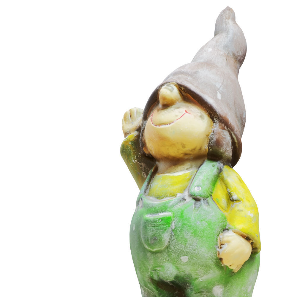 Figurine Garden Gnome 3D model_4