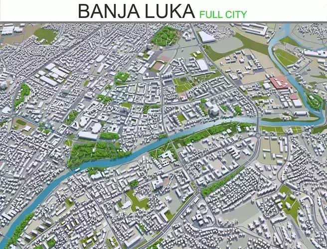 Banja Luka Bosnia and Herzegovina 40km