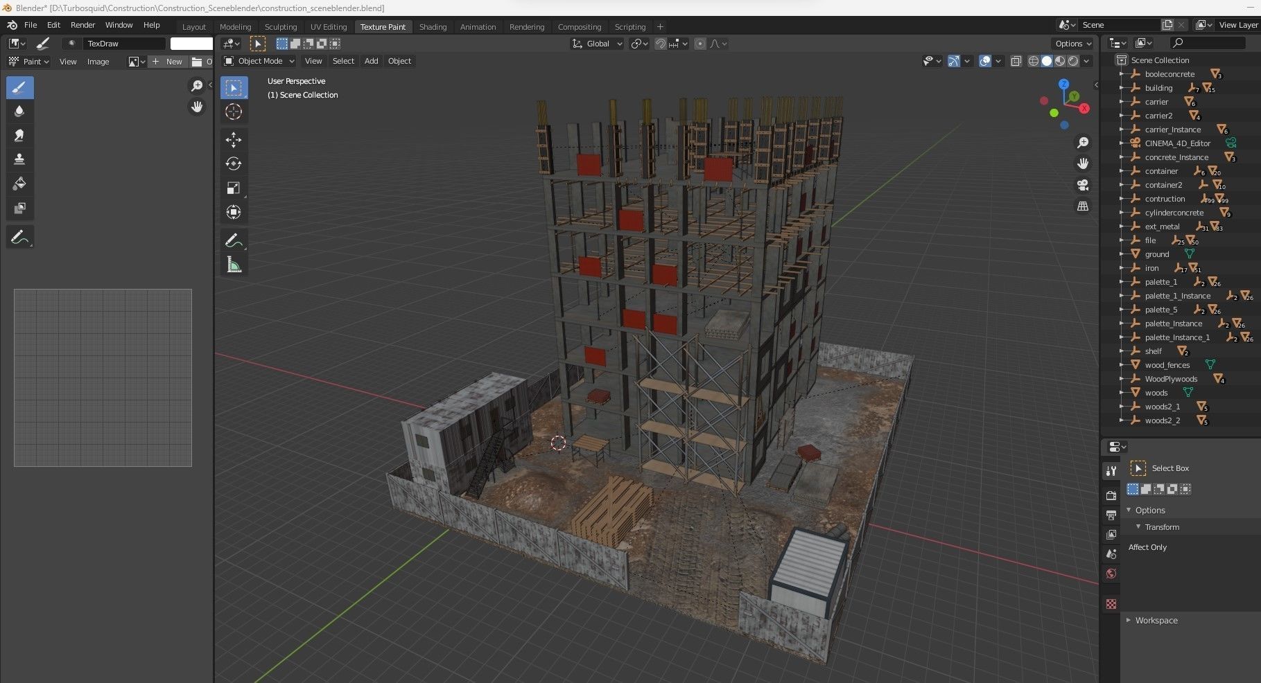 Construction Scene 3D model_14