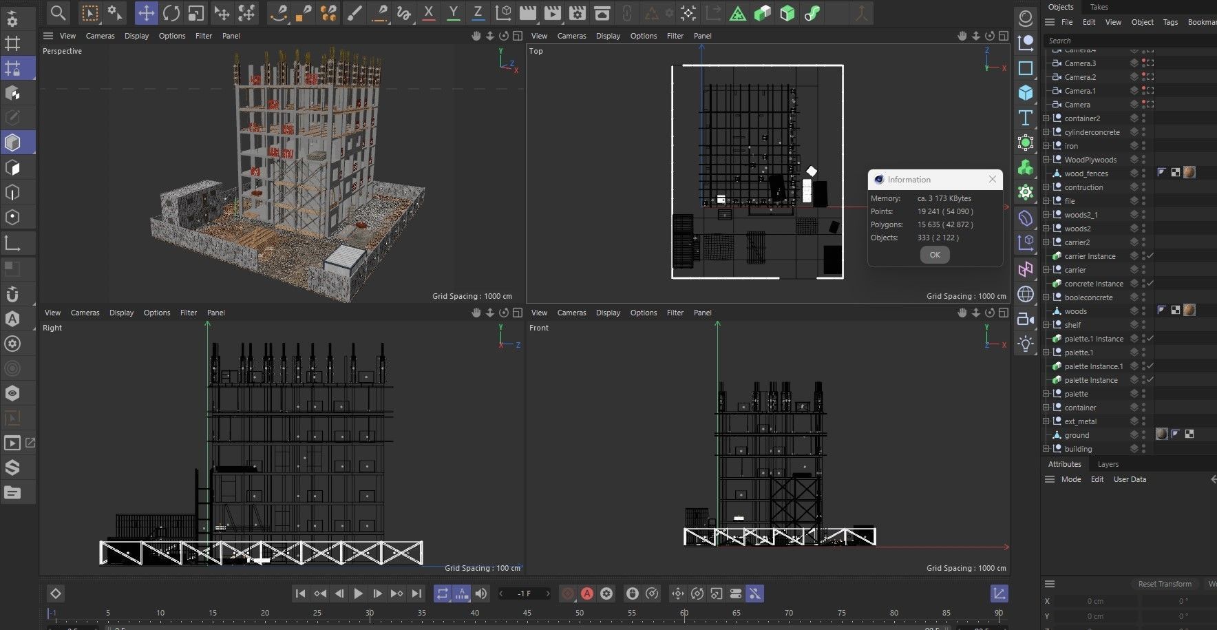 Construction Scene 3D model_15