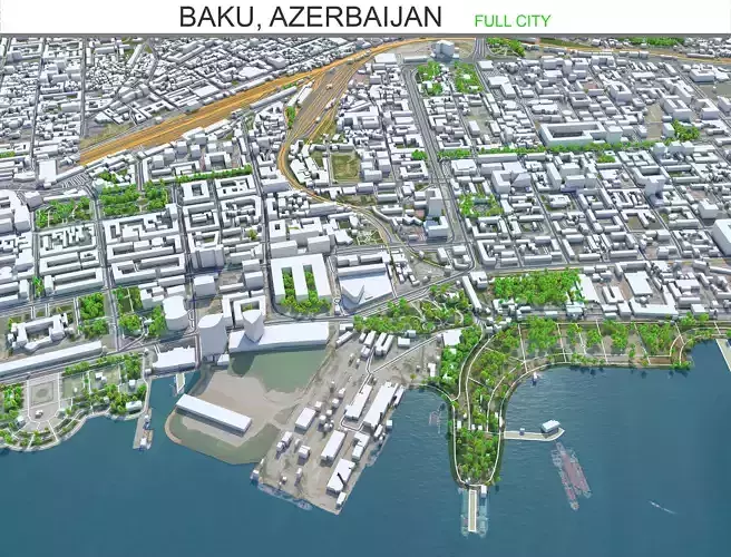 Baku Azerbaijan 50km