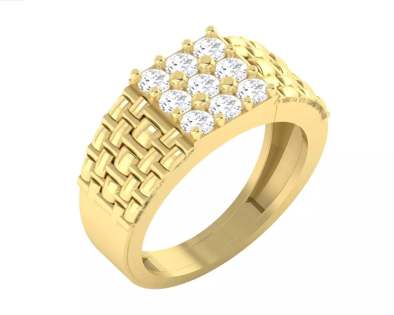 CNGR MENS RING 25 3D print model_0