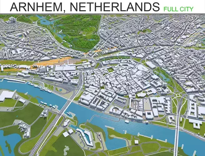 Arnhem Netherlands 40km