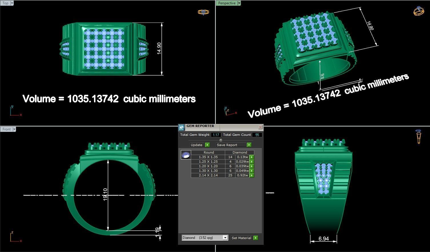 CNGR MENS RING 26 3D print model_2