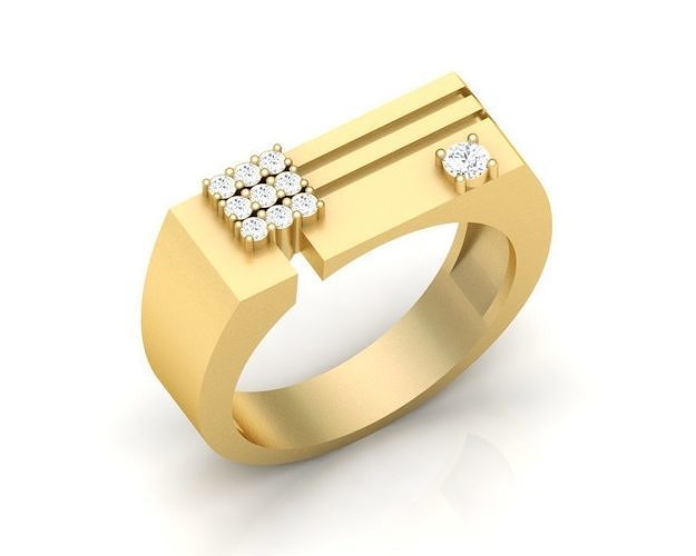 CNGR MENS RING 27 3D print model
