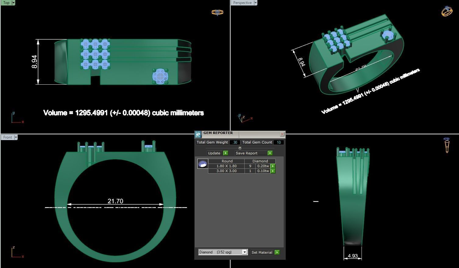 CNGR MENS RING 27 3D print model_1