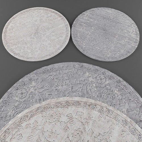 Rugs collection 197 Low-poly 3D model