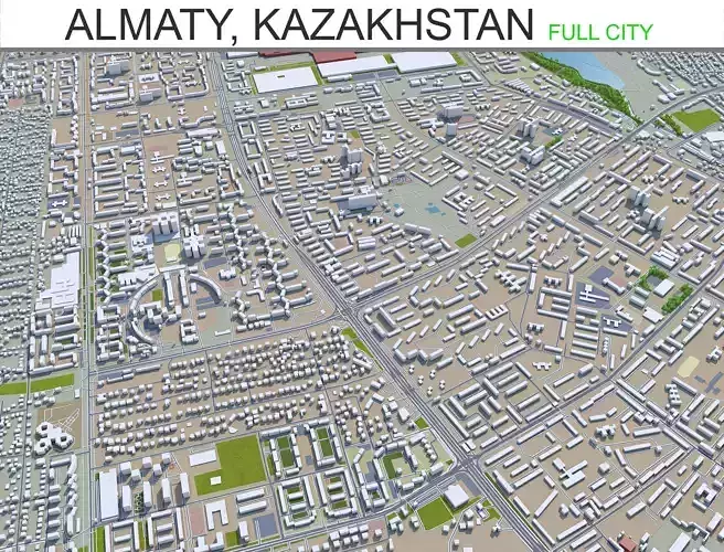 Almaty Kazakhstan 60 km