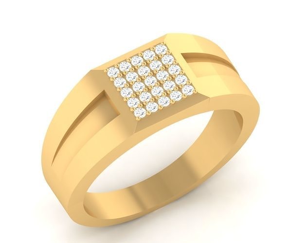 CNGR MENS RING 28 3D print model