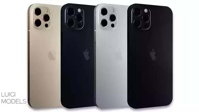 iPhone 12 PRO 3D Model