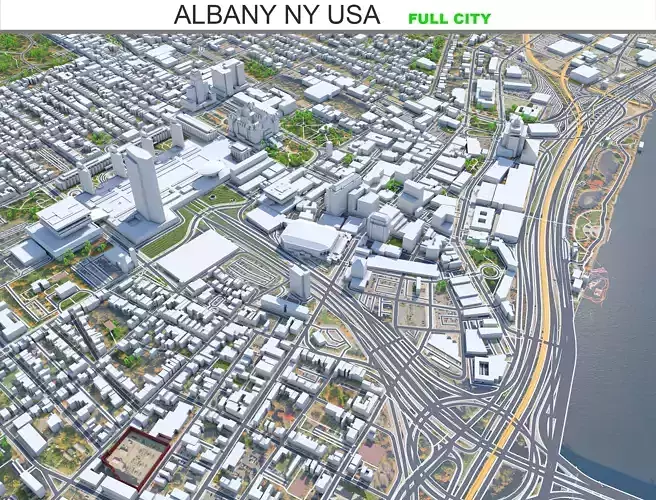 Albany New York USA 40km