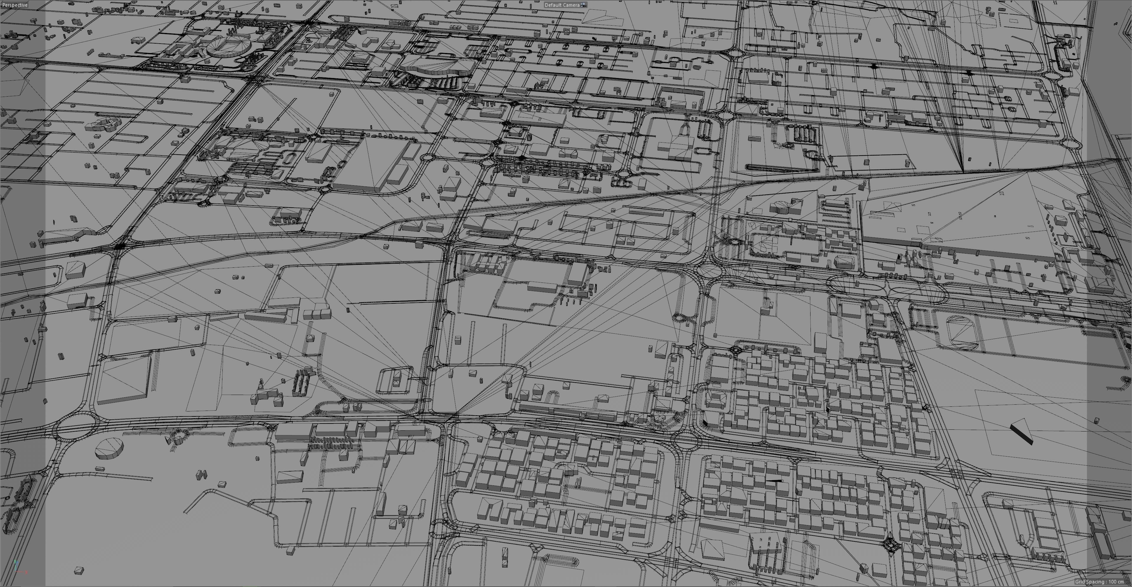 Al Ain UAE 65 km Low-poly 3D model_11