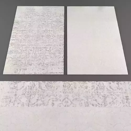 Rugs collection 201 Low-poly 3D model