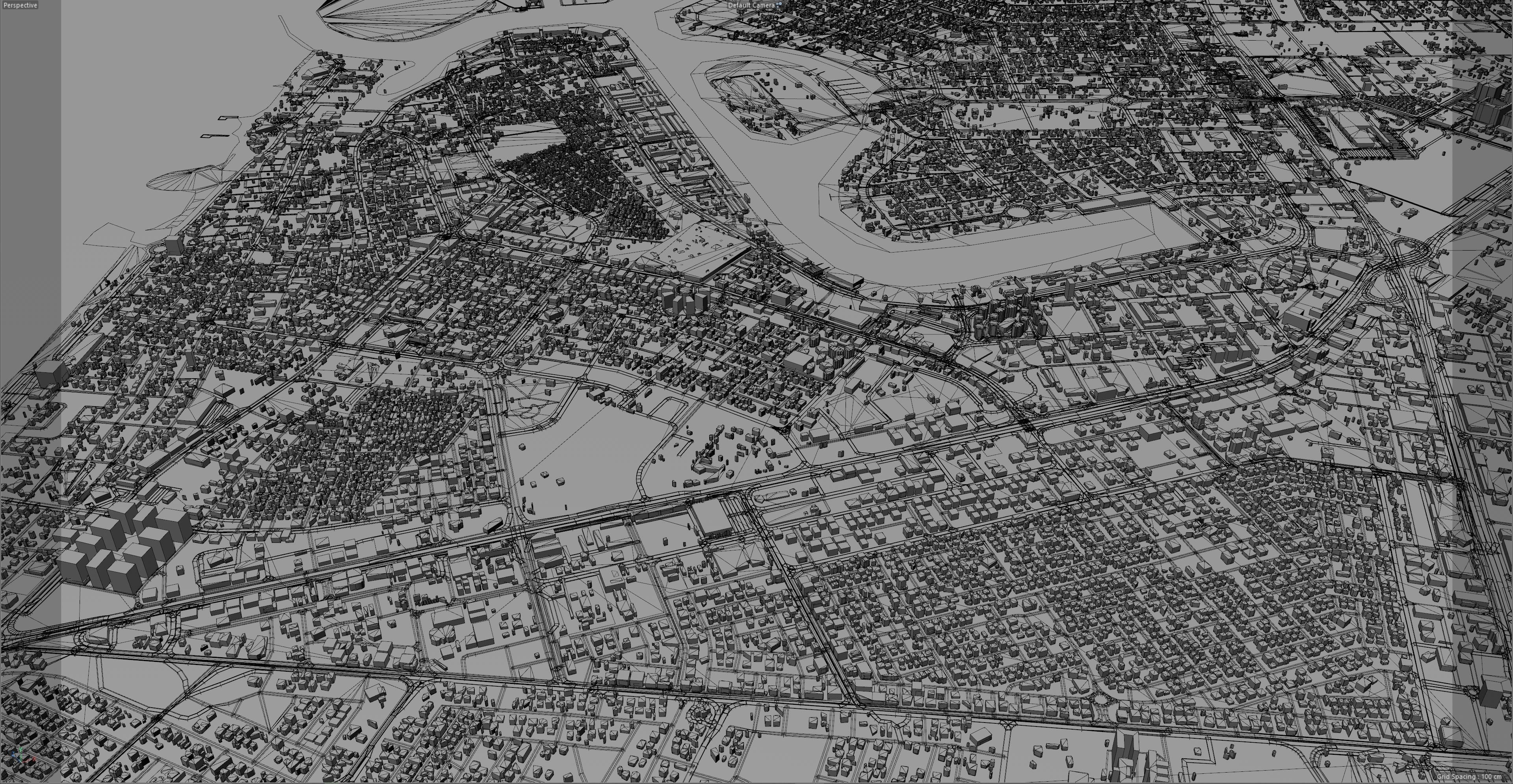 Ajman UAE 40km Low-poly 3D model_14