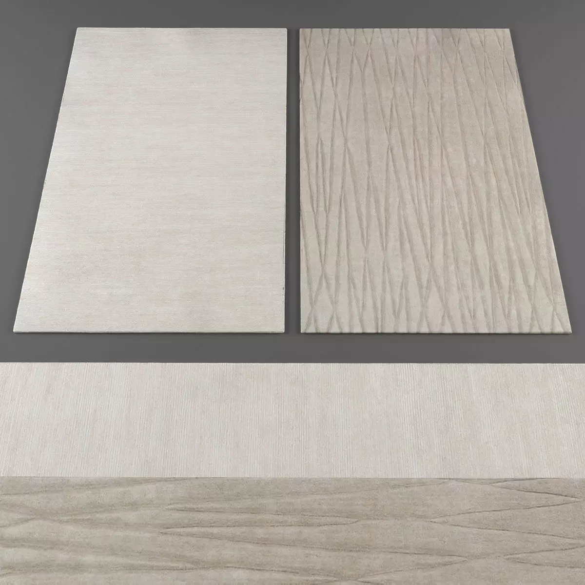 Rugs collection 204 Low-poly 3D model_0