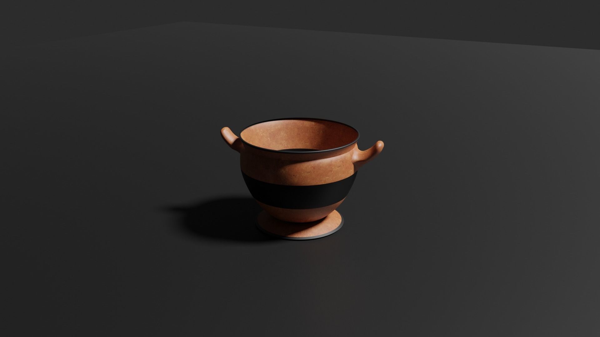 Skyphos vase Free 3D model_4