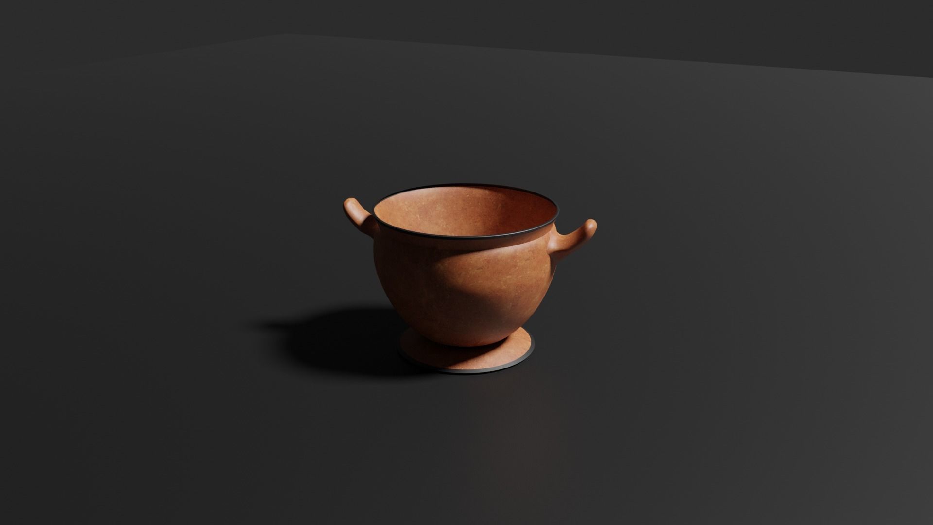 Skyphos vase Free 3D model_3