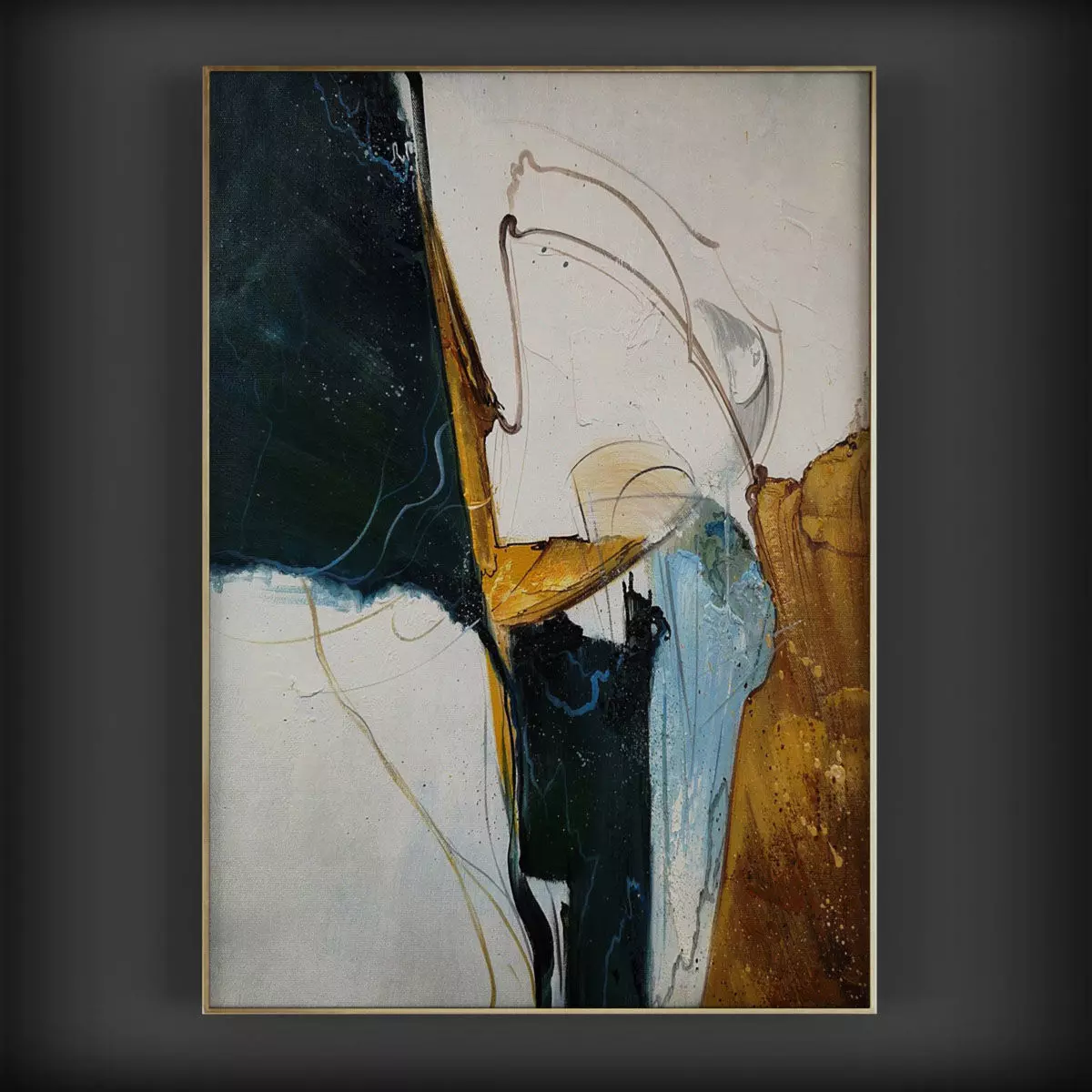 Picture Frames Low-poly 3D model_0