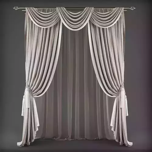 Curtains curtain with drapes
