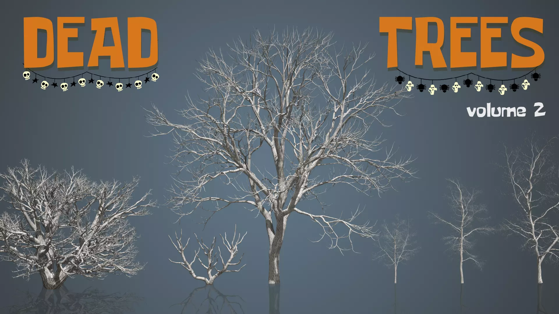 Dead Trees 2 3D model_0