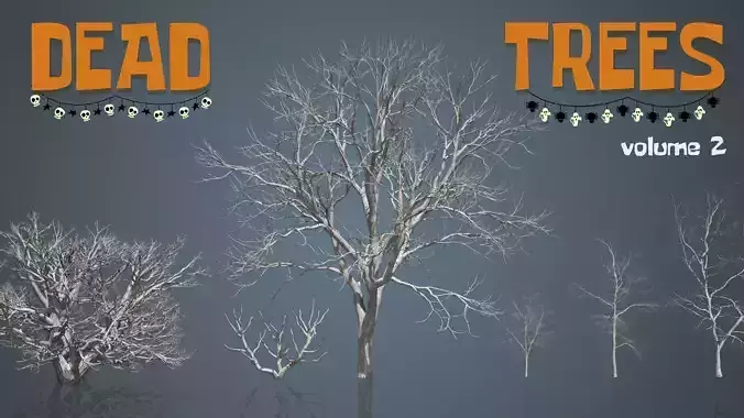 Dead Trees 2 3D model