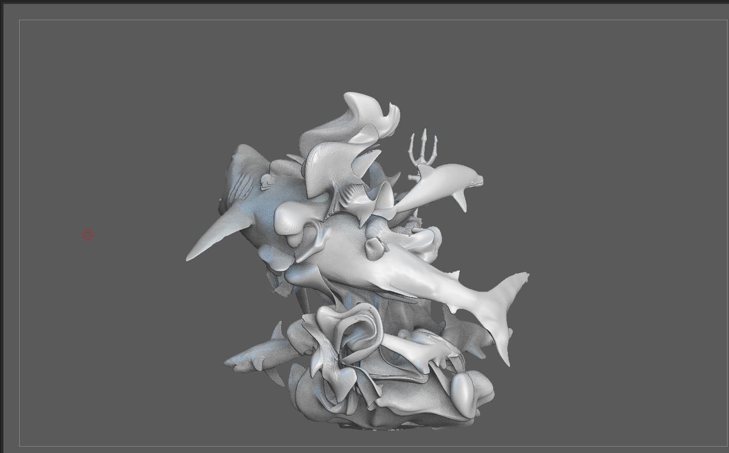 AQUAMAN MOVIE DC 3D PRINTABLE STATUE 3D print model_2