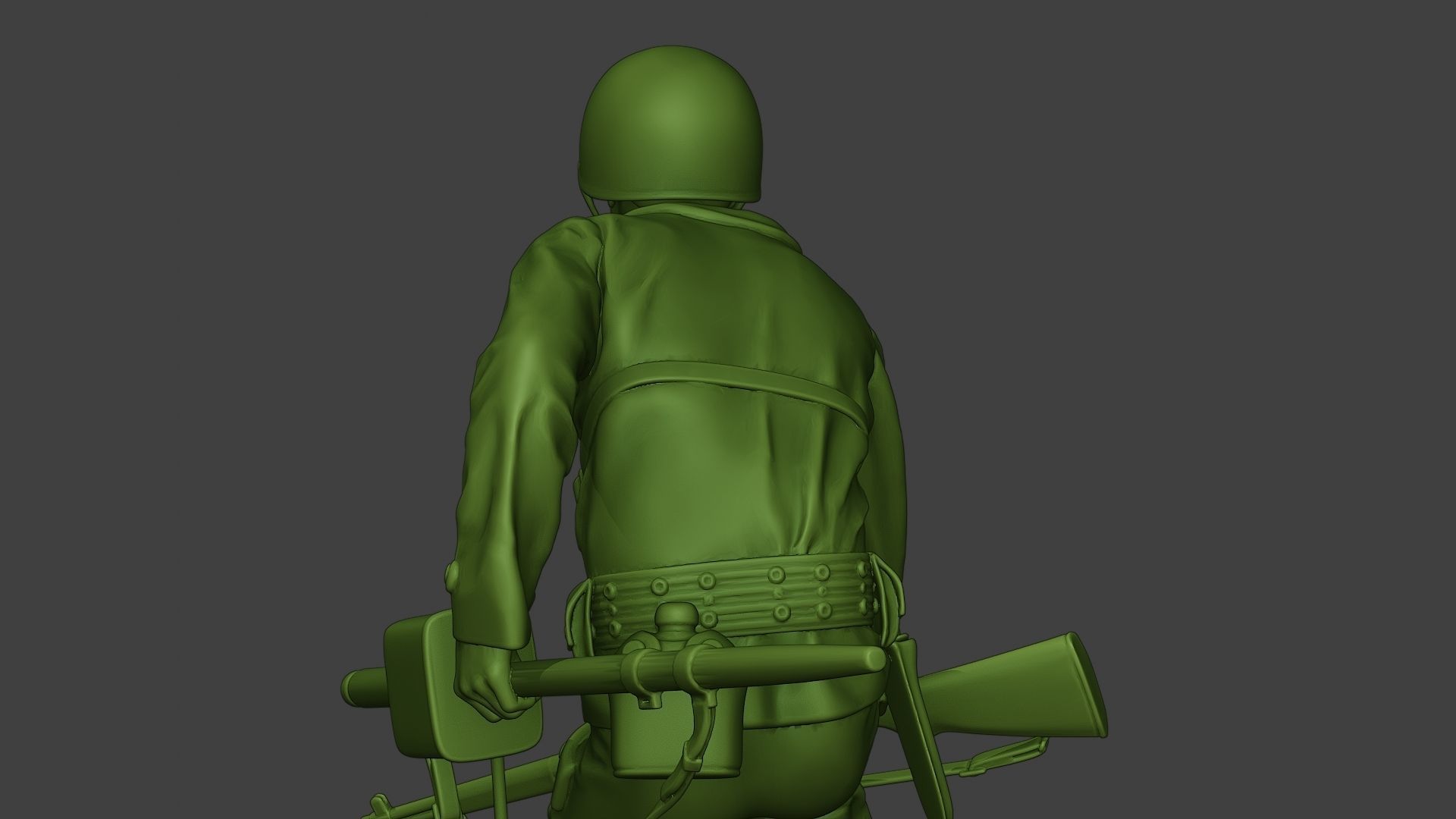 American engineer soldier ww2 Crouch A9 3D print model_20