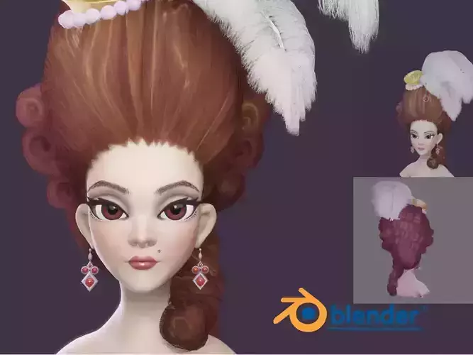 TheCourtLady victoria hair