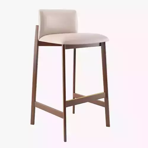 DWR Contour Barstool 3D model