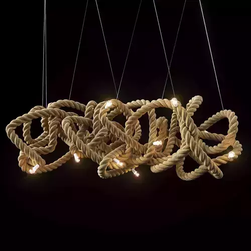 Rope Chandelier