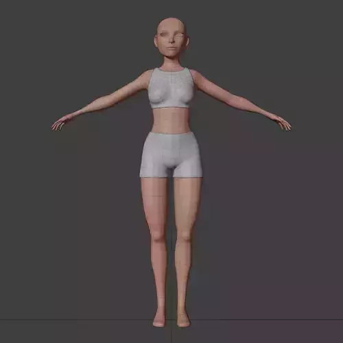 Woman body base
