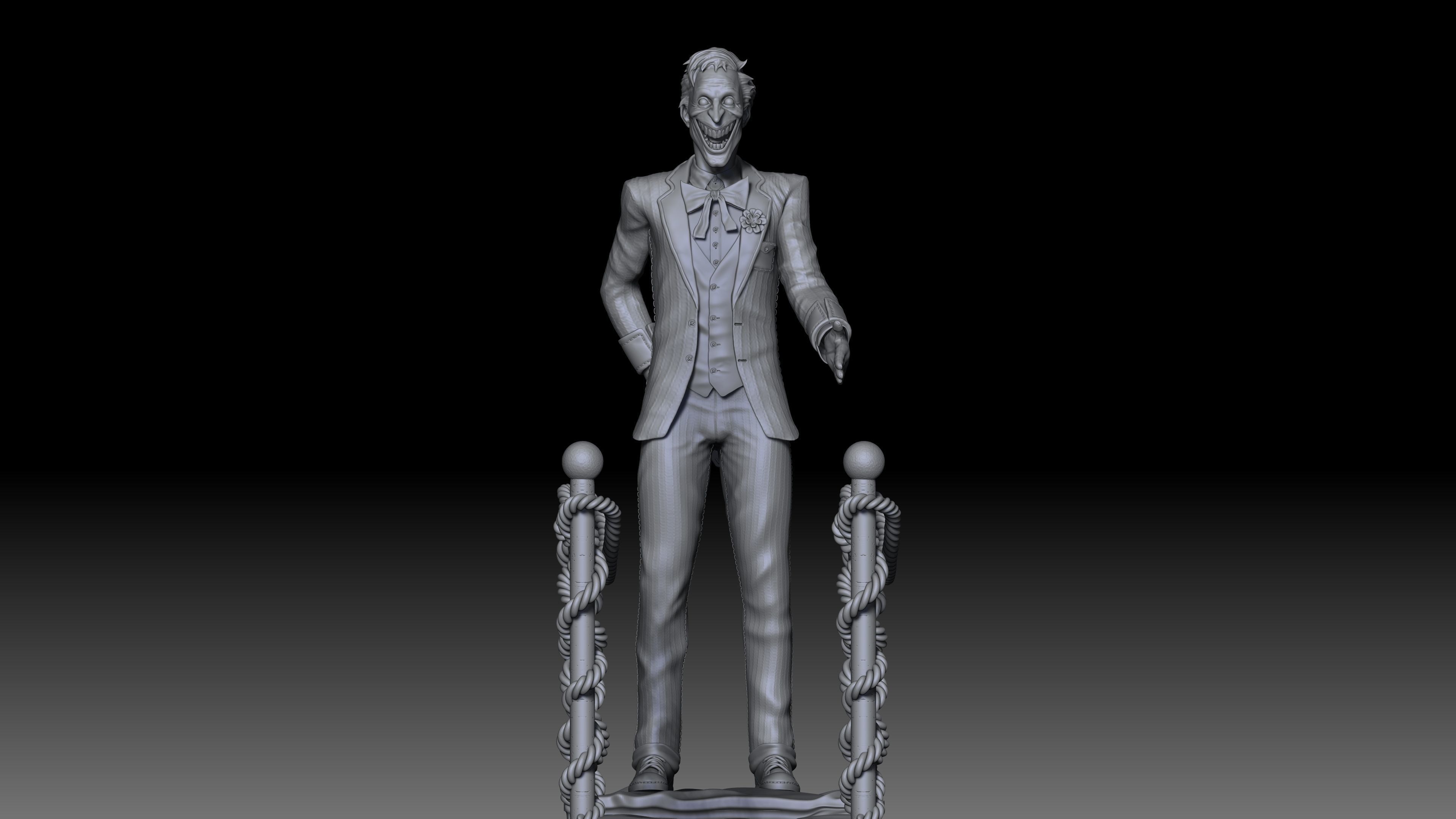 Batman and Joker - 3D Print 3D print model_23