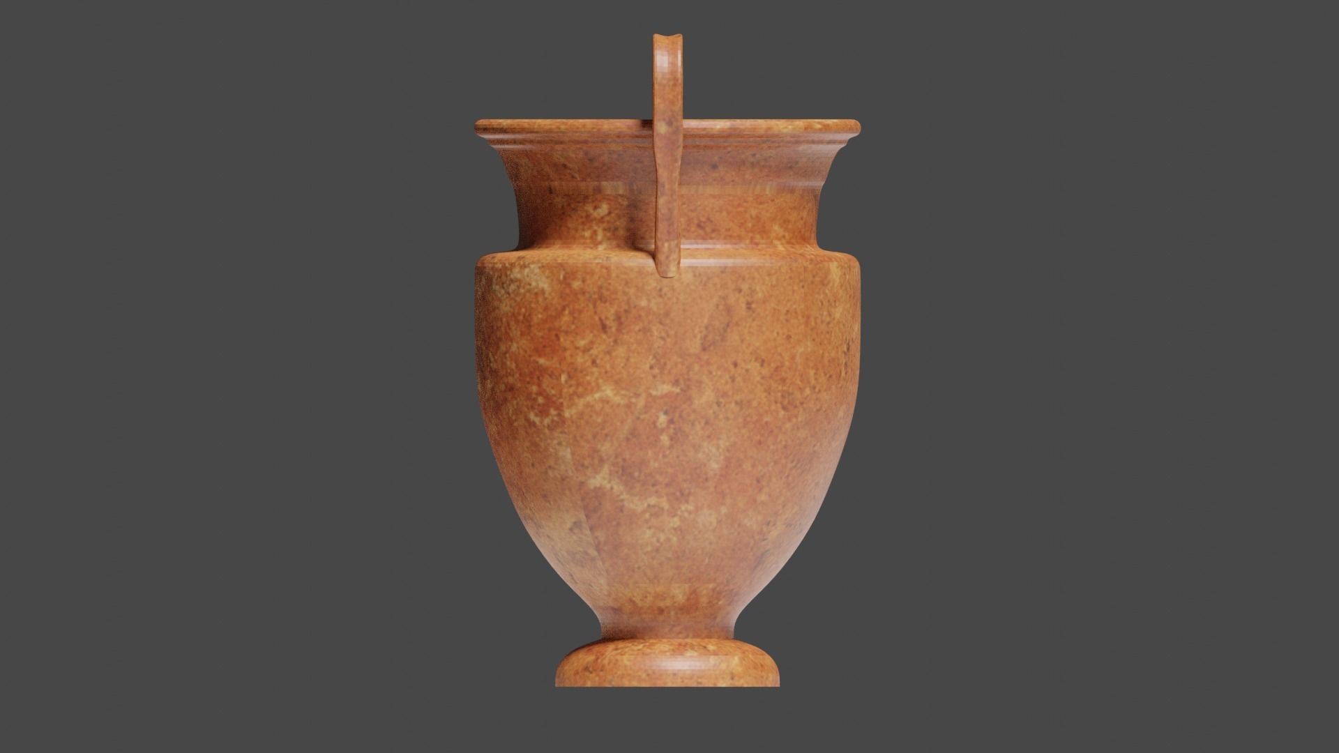 2 Ancient Greek Craters Free low-poly 3D model_8