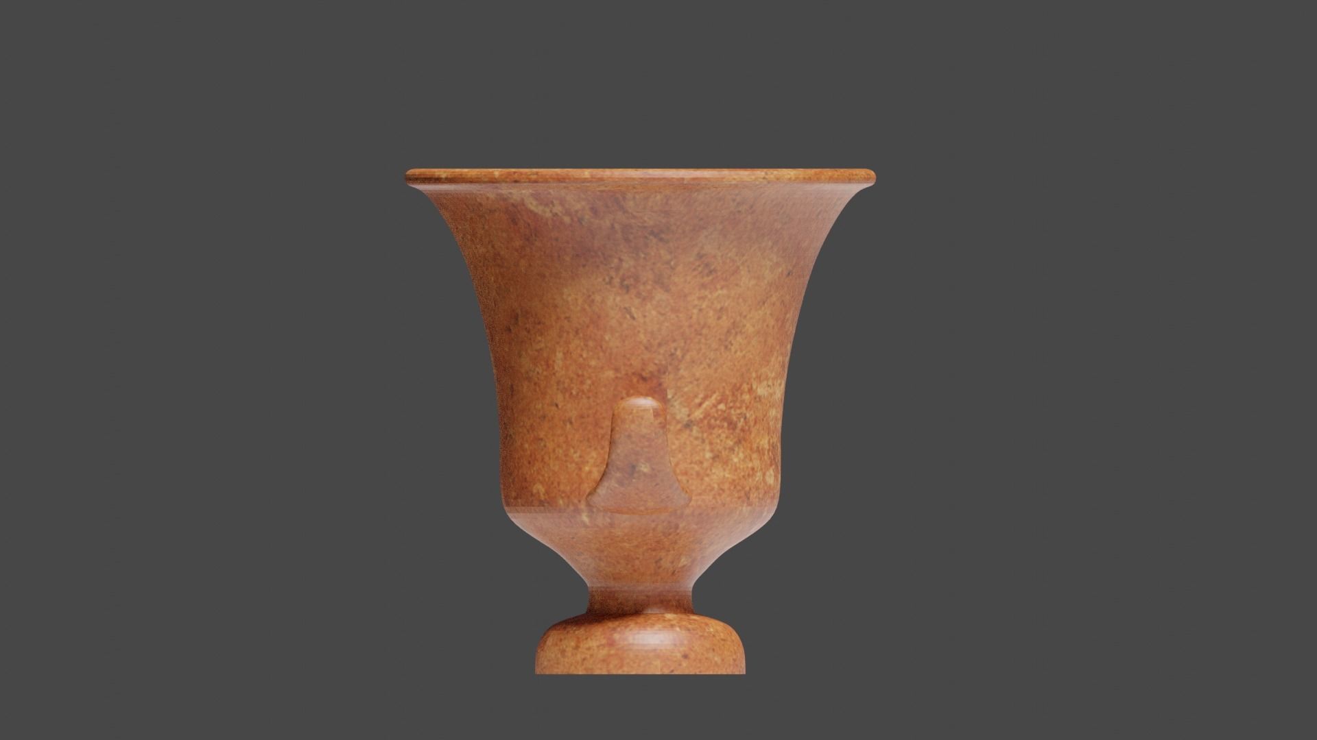 2 Ancient Greek Craters Free low-poly 3D model_3