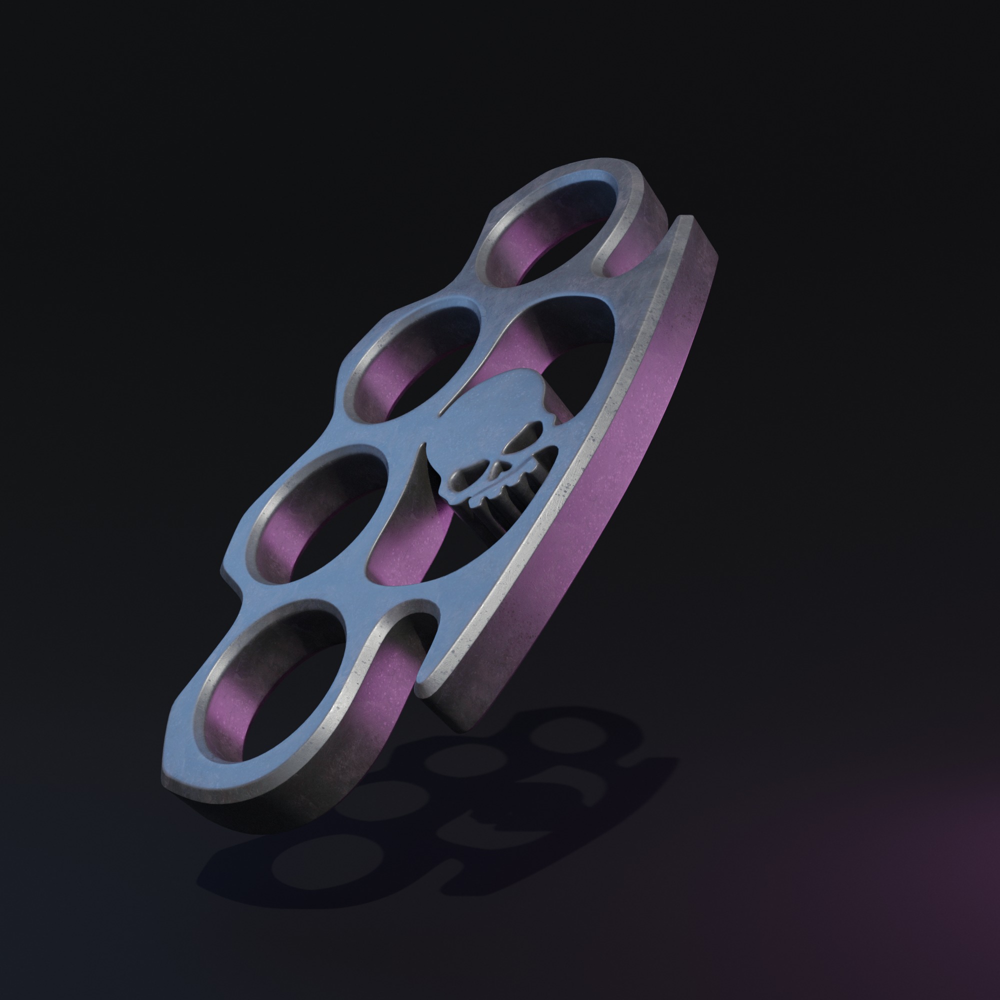 Knuckles 3D model fist ring Free 3D print model_1