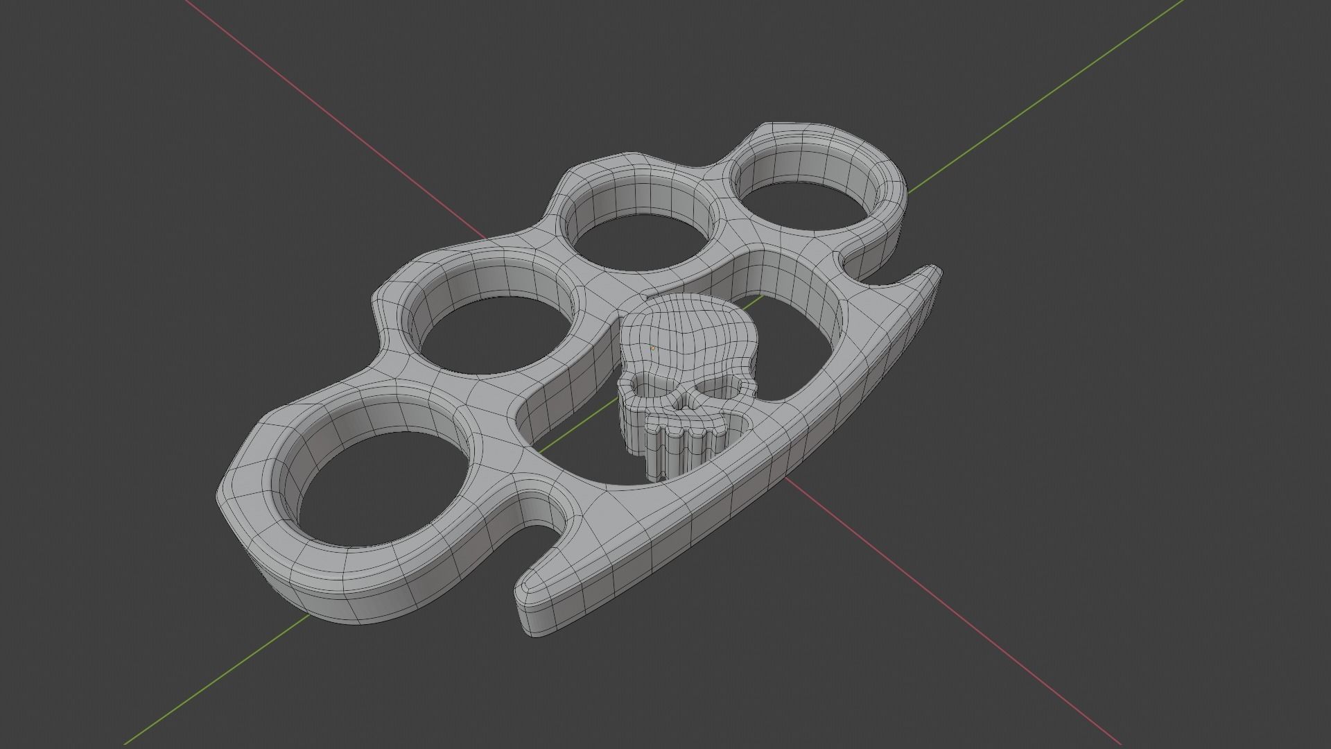 Knuckles 3D model fist ring Free 3D print model_10