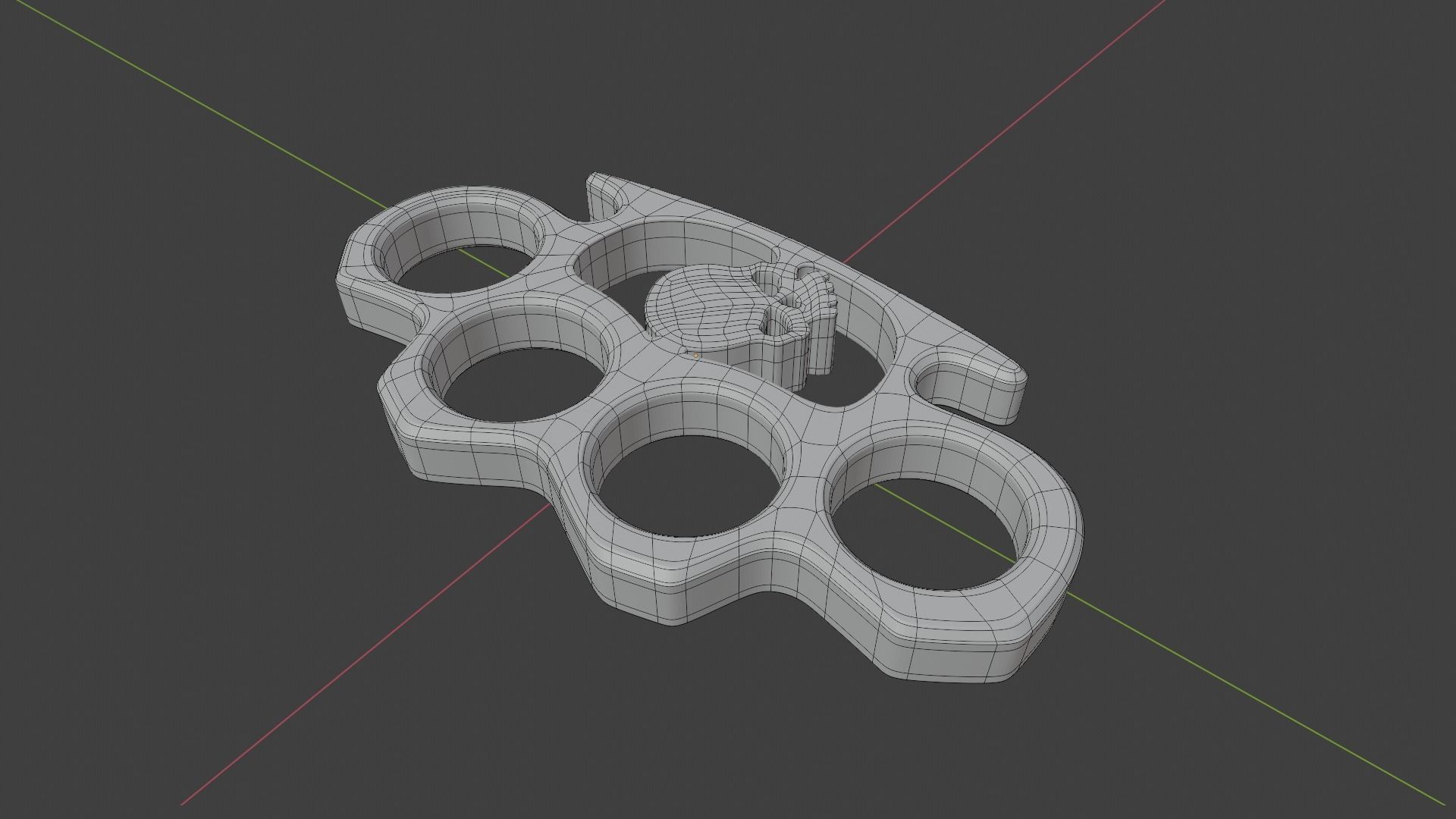 Knuckles 3D model fist ring Free 3D print model_8