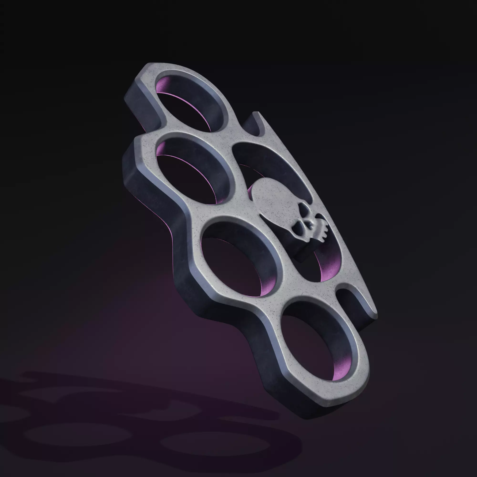 Knuckles 3D model fist ring Free 3D print model_0