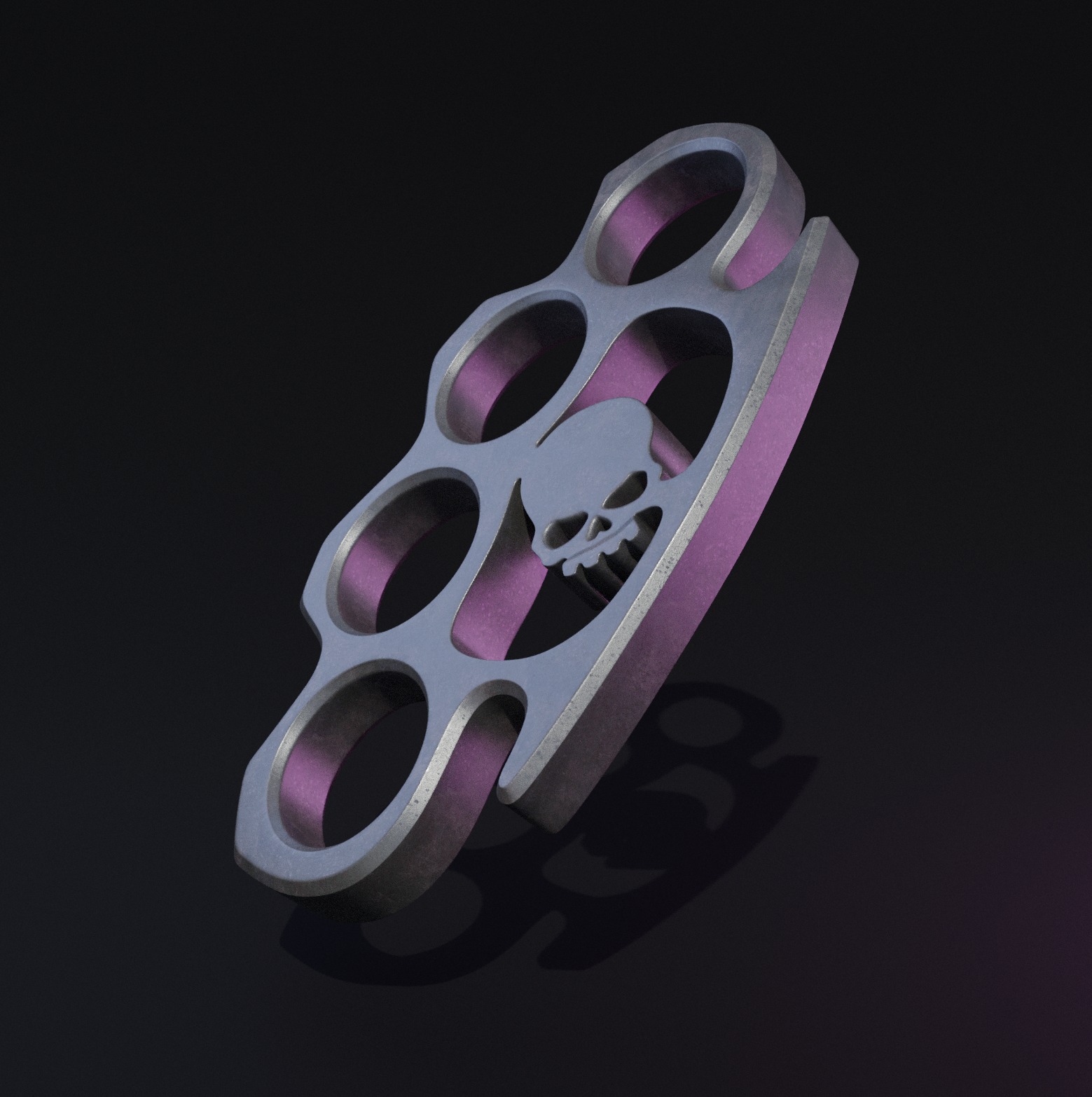 Knuckles 3D model fist ring Free 3D print model_3