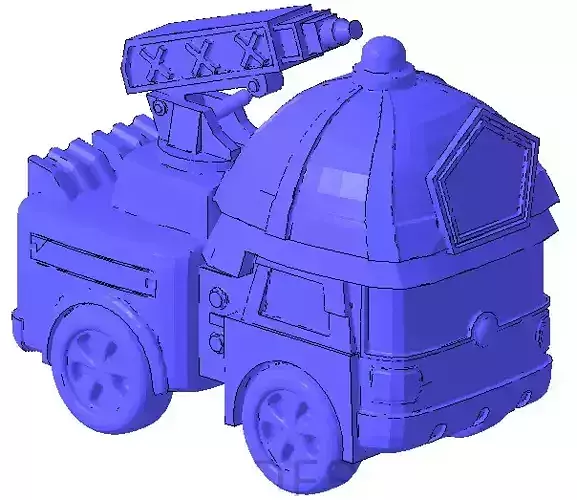 Roy Robocar Poli 3D print model