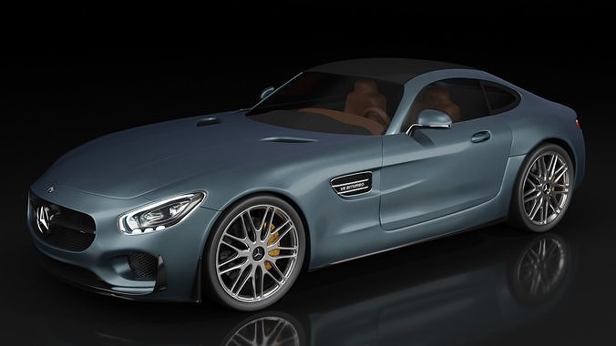 Mercedes AMG GTs - v8 BITURBO Free 3D model