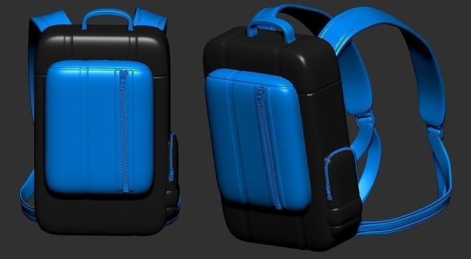 backpack sculpt 3d printable  3D model