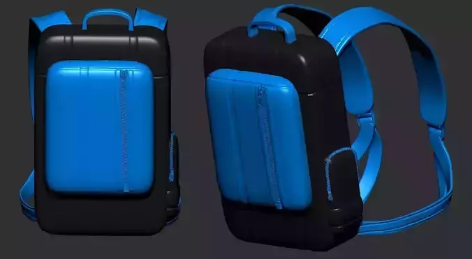 backpack sculpt 3d printable  3D model