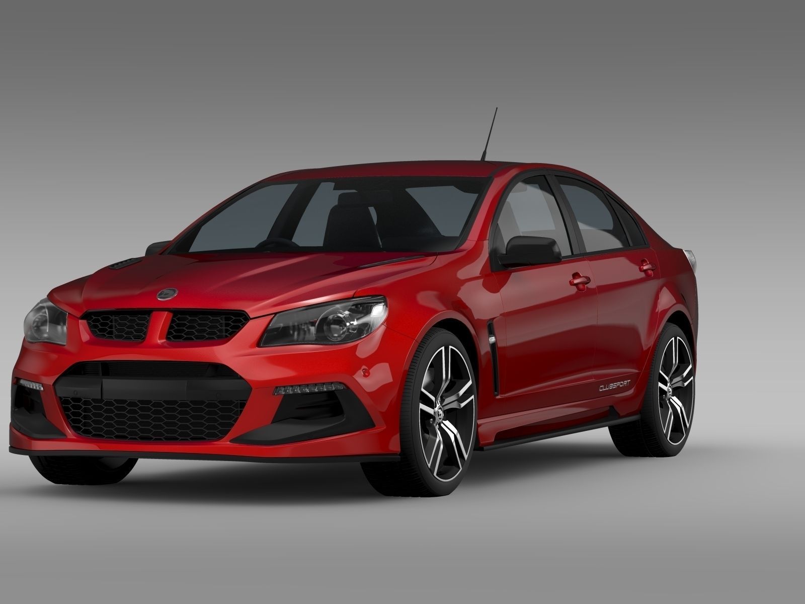 HSV Clubsport Gen F2 2017 3D model_1