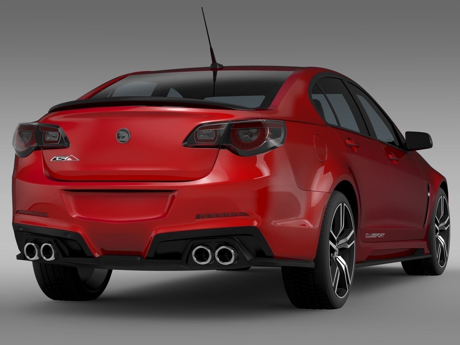 HSV Clubsport Gen F2 2017 3D model_7