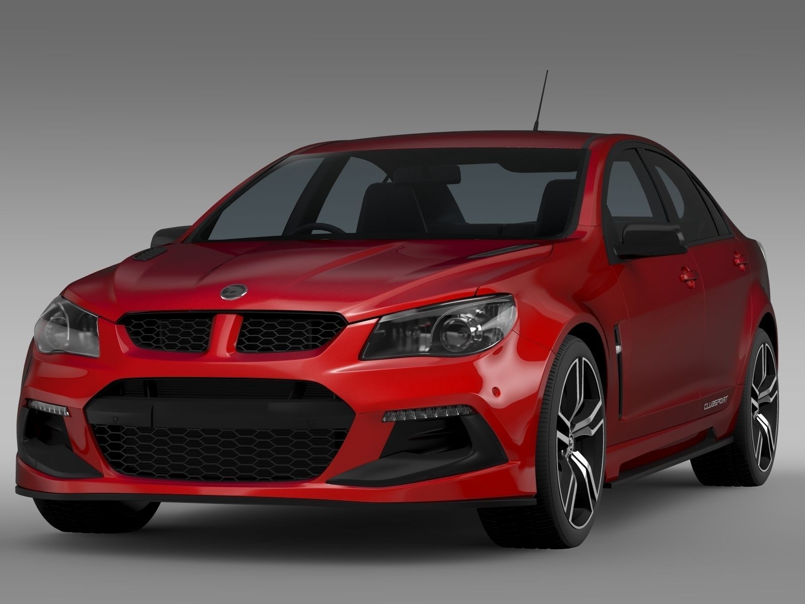 HSV Clubsport Gen F2 2017 3D model_9