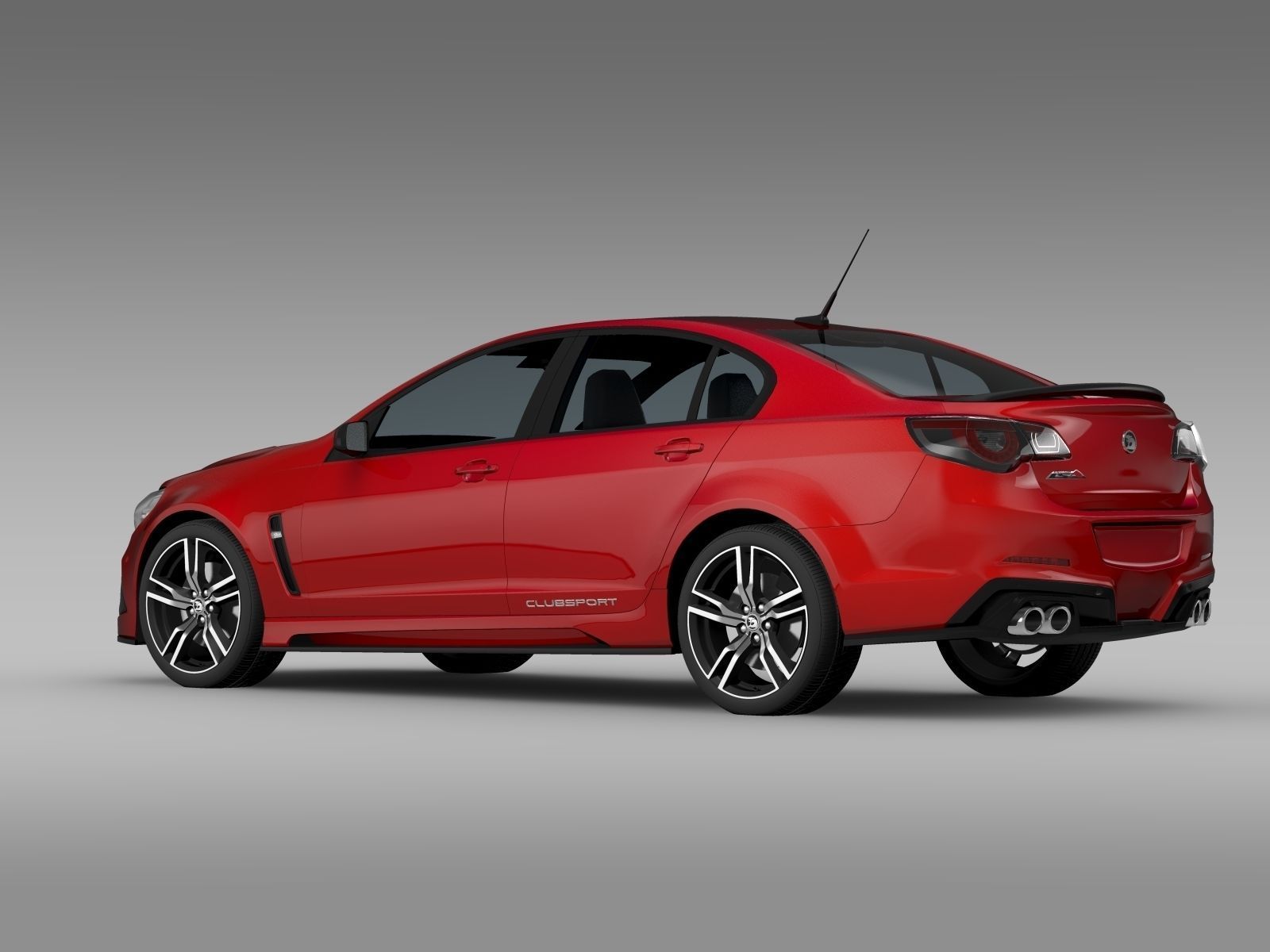 HSV Clubsport Gen F2 2017 3D model_4