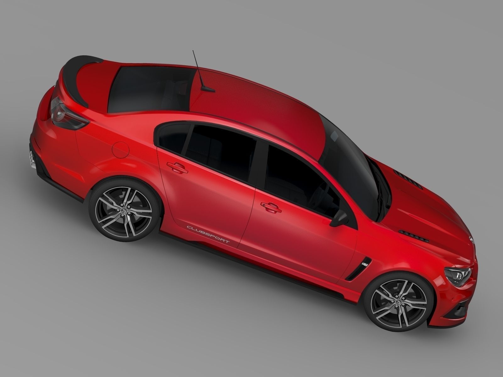 HSV Clubsport Gen F2 2017 3D model_6