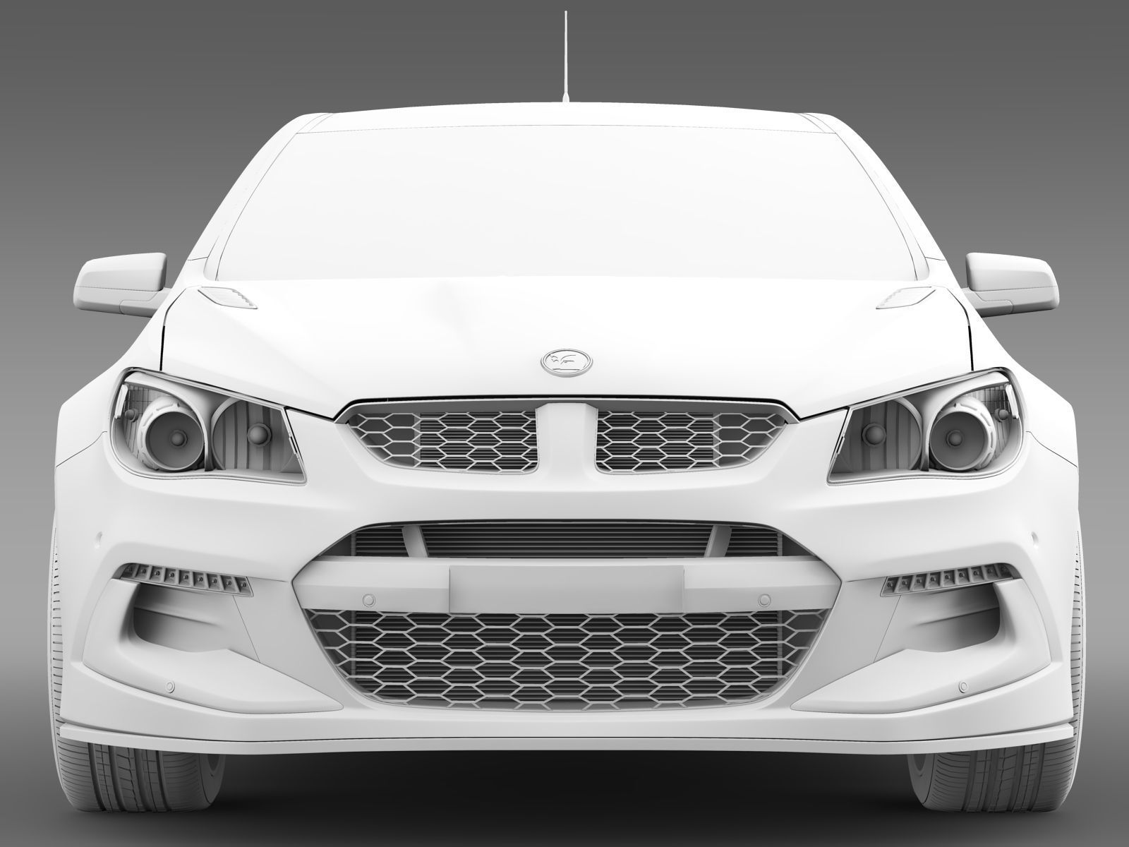 HSV Clubsport Gen F2 2017 3D model_17