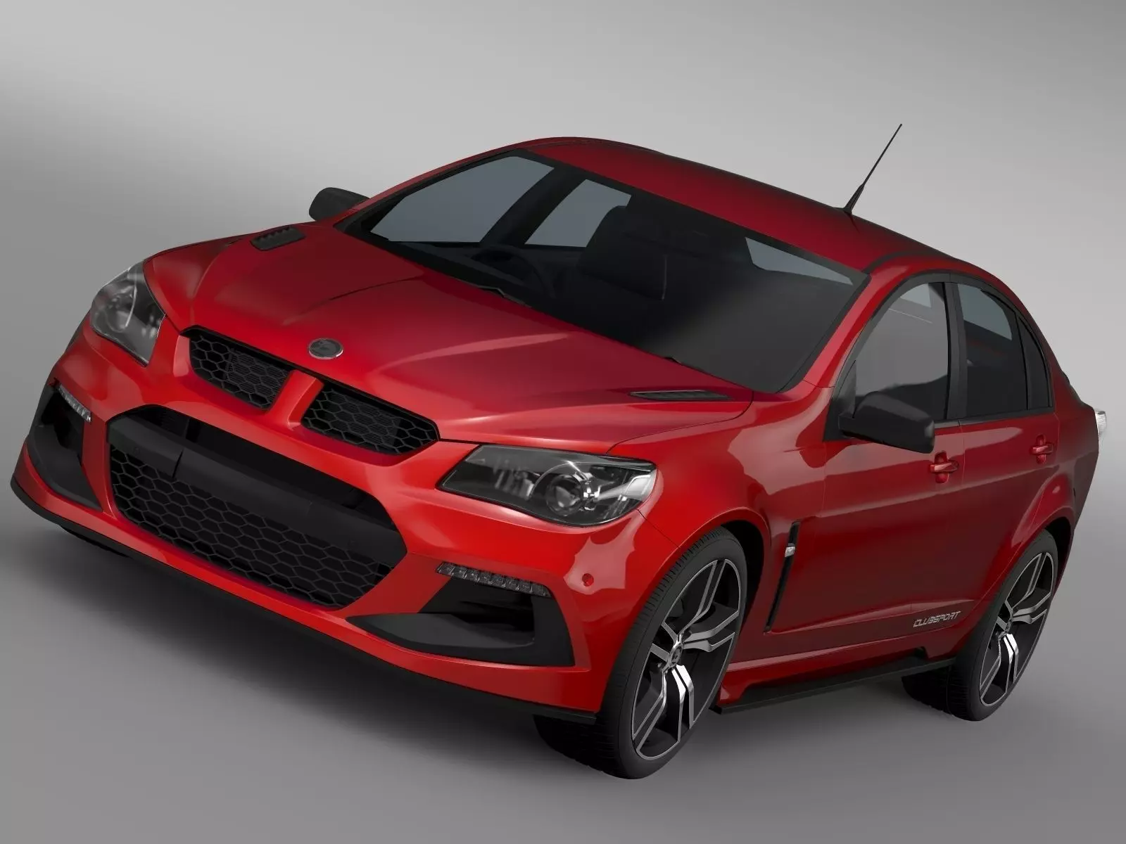HSV Clubsport Gen F2 2017 3D model_0